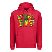 Cardinal juneteenth nurse life Premium Hoodie - AdoDesignShop
