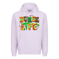 Lilac juneteenth nurse life Premium Hoodie - AdoDesignShop