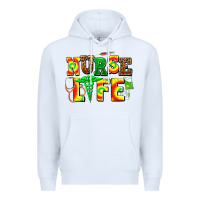 White juneteenth nurse life Premium Hoodie - AdoDesignShop