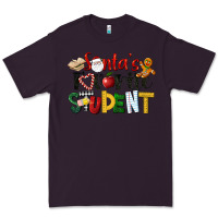 Plum santa's favorite student christmas Premium Tee - LillyAllenDesigns