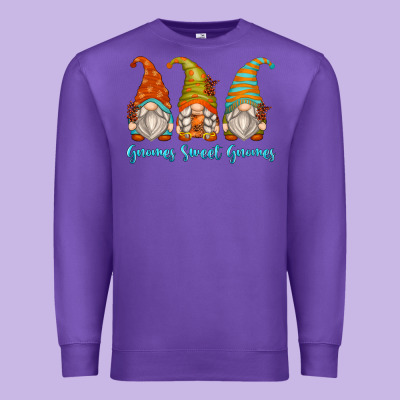 Gnomes Sweet Gnomes Premium Sweatshirt Designed By Zillion Design Studio