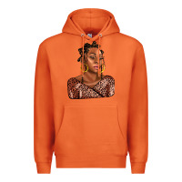 Carrot afro woman Premium Hoodie - AdoDesignShop