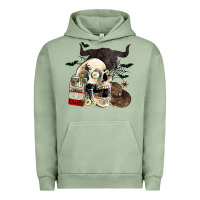Pigment Oil Green cowboy killers Urban Hoodie - AdoDesignShop