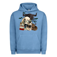 Pigment Pebble Blue cowboy killers Urban Hoodie - AdoDesignShop