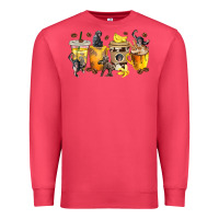 Cardinal monkey coffee cups Premium Sweatshirt - texasbilliewilder