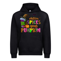 Black whatever spices your pumpkin Urban Hoodie - AdoDesignShop
