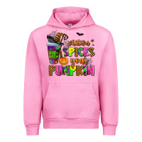 Fuchsia Pink whatever spices your pumpkin Urban Hoodie - AdoDesignShop