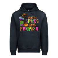 Navy whatever spices your pumpkin Urban Hoodie - AdoDesignShop