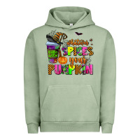 Pigment Oil Green whatever spices your pumpkin Urban Hoodie - AdoDesignShop