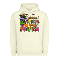 Pigment Pistachio whatever spices your pumpkin Urban Hoodie - AdoDesignShop