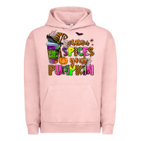 Pigment Salmon whatever spices your pumpkin Urban Hoodie - AdoDesignShop