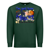 Sports Green i'm just here for the snacks #basketball brother Premium Sweatshirt - Zillion Design Studio
