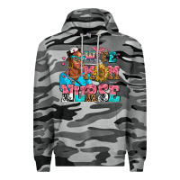 Slate Camo afro wife mom nurse Premium Hoodie - AdoDesignShop