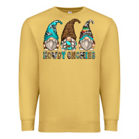 Antique Gold howdy gnomies Premium Sweatshirt - Zillion Design Studio