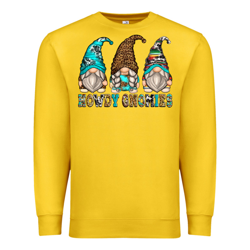 Howdy Gnomies Premium Sweatshirt by Zillion Design Studio | Teevron