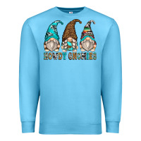 Ocean Blue howdy gnomies Premium Sweatshirt - Zillion Design Studio