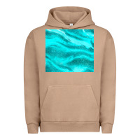 Pigment Burro turquoise glitter Urban Hoodie - JahusDesignShop