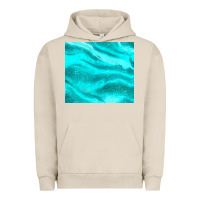 Pigment French Oak turquoise glitter Urban Hoodie - JahusDesignShop