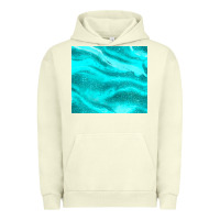 Pigment Pistachio turquoise glitter Urban Hoodie - JahusDesignShop