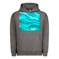 Pigment Tornado turquoise glitter Urban Hoodie - JahusDesignShop