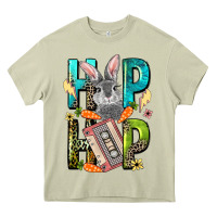 Mossy Western hip hop Bunny Easter Day Heavy Core Tee - LillyAllenDesigns