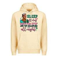 Pina Colada afro  nurse sleep all day nurse all night Premium Hoodie - AdoDesignShop