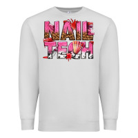 Dove Grey nail tech Premium Sweatshirt - texasbilliewilder