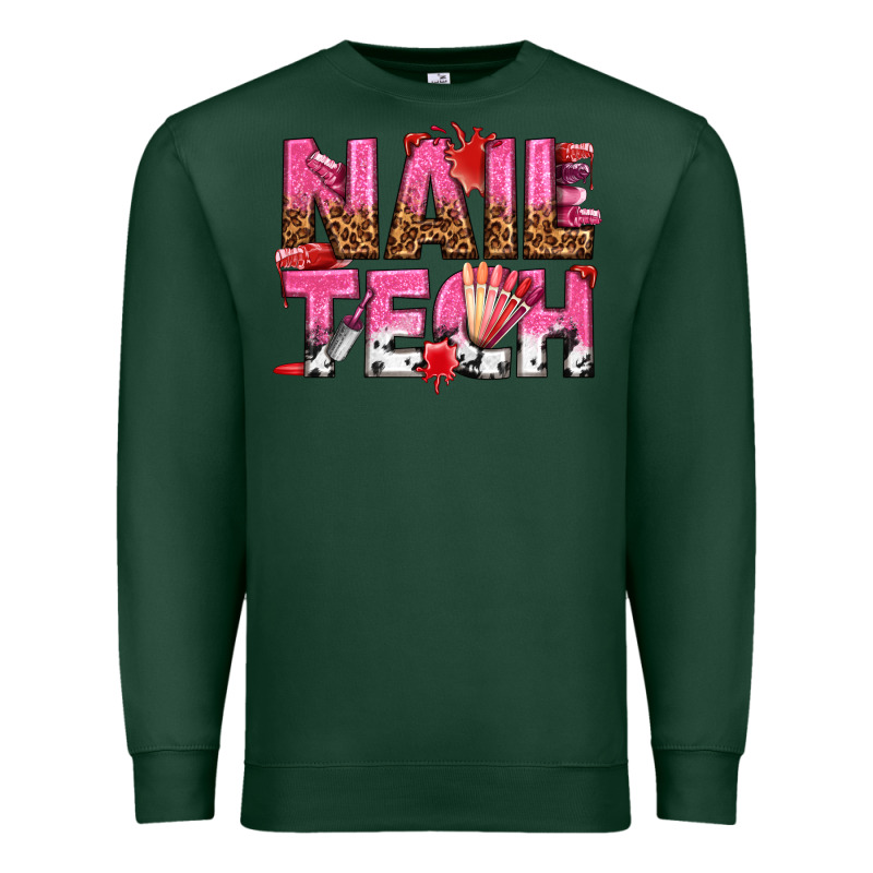 Nail Tech Premium Sweatshirt by texasbilliewilder | Teevron