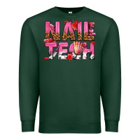 Sports Green nail tech Premium Sweatshirt - texasbilliewilder