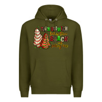 Army Green torn between looking like a snack and eating one Premium Hoodie - AdoDesignShop