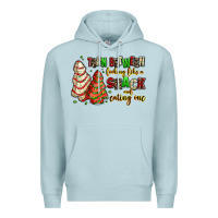 Blue Mist torn between looking like a snack and eating one Premium Hoodie - AdoDesignShop