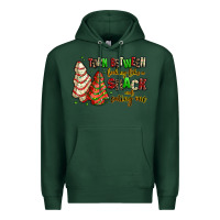 Sports Green torn between looking like a snack and eating one Premium Hoodie - AdoDesignShop