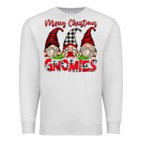 Oatmeal Heather merry christmas gnomies Premium Sweatshirt - Zillion Design Studio