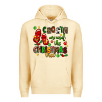Pina Colada Croc'in around the christmas tree Premium Hoodie - AdoDesignShop