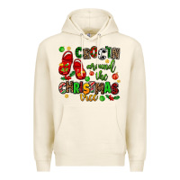 Tofu Croc'in around the christmas tree Premium Hoodie - AdoDesignShop