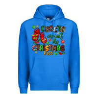 True Royal Croc'in around the christmas tree Premium Hoodie - AdoDesignShop