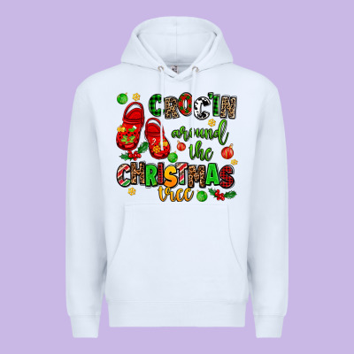Croc'in Around The Christmas Tree Premium Hoodie Designed By Adodesignshop