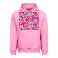 Fuchsia Pink pink leopard glitter Urban Hoodie - JahusDesignShop
