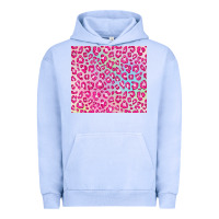 Pigment Grape Ice pink leopard glitter Urban Hoodie - JahusDesignShop