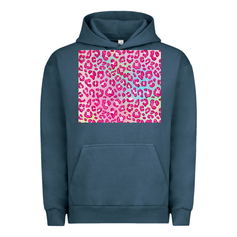 Pink Leopard Glitter Urban Hoodie by JahusDesignShop | Teevron