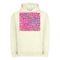 Pigment Pistachio pink leopard glitter Urban Hoodie - JahusDesignShop