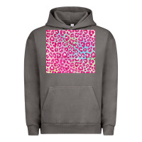 Pigment Tornado pink leopard glitter Urban Hoodie - JahusDesignShop