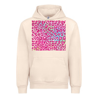 Sandshell pink leopard glitter Urban Hoodie - JahusDesignShop