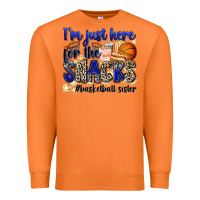 Carrot i'm just here for the snacks #basketball sister Premium Sweatshirt - Zillion Design Studio