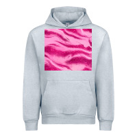 Heather Grey pink glitter Urban Hoodie - JahusDesignShop