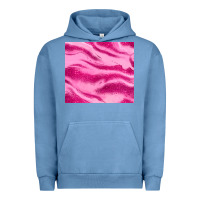 Pigment Pebble Blue pink glitter Urban Hoodie - JahusDesignShop