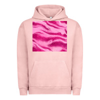 Pigment Salmon pink glitter Urban Hoodie - JahusDesignShop