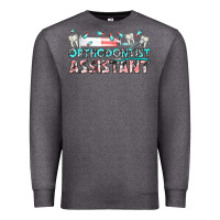 Charcoal Heather orthodontist assistant Premium Sweatshirt - texasbilliewilder