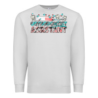 Dove Grey orthodontist assistant Premium Sweatshirt - texasbilliewilder