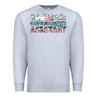 Heather Grey orthodontist assistant Premium Sweatshirt - texasbilliewilder